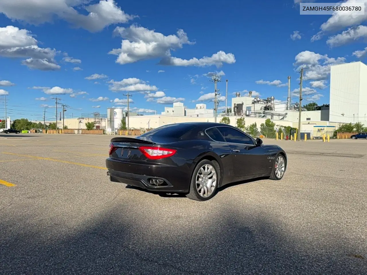 2008 Maserati Granturismo VIN: ZAMGH45F680036780 Lot: 58471836
