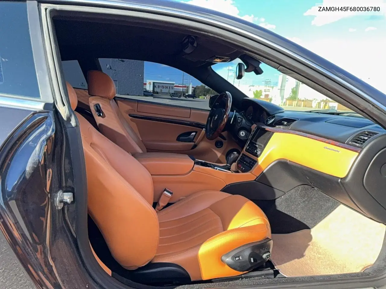 2008 Maserati Granturismo VIN: ZAMGH45F680036780 Lot: 58471836