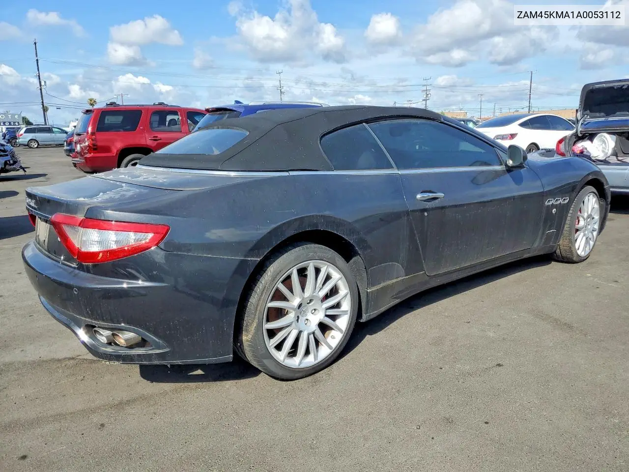2010 Maserati Granturismo VIN: ZAM45KMA1A0053112 Lot: 45861626