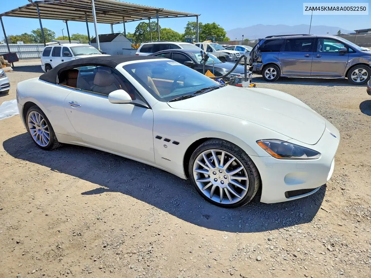 2010 Maserati Granturismo VIN: ZAM45KMA8A0052250 Lot: 60167366