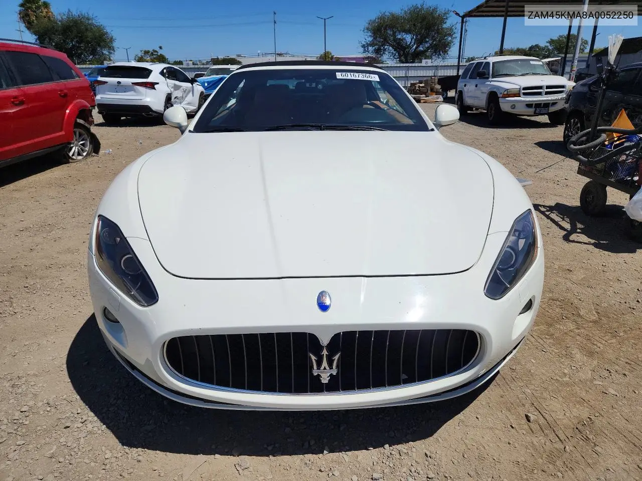 2010 Maserati Granturismo VIN: ZAM45KMA8A0052250 Lot: 60167366