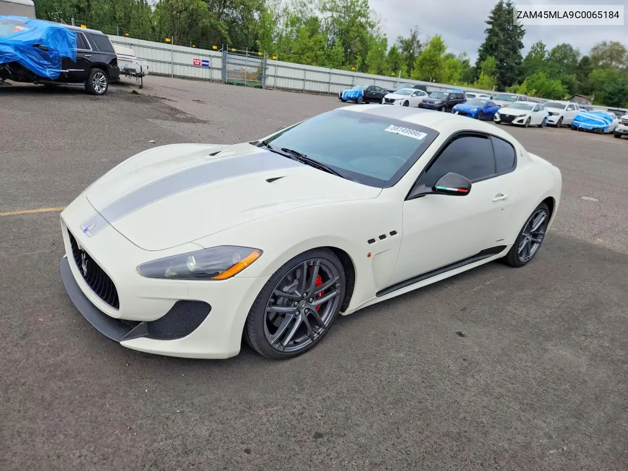 2012 Maserati Granturismo S VIN: ZAM45MLA9C0065184 Lot: 58149986