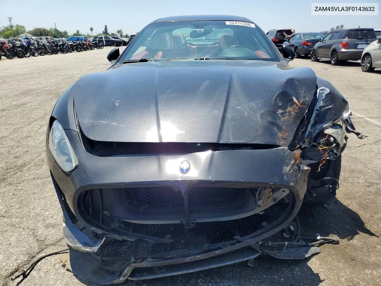 2015 Maserati Granturismo S VIN: ZAM45VLA3F0143632 Lot: 56474396