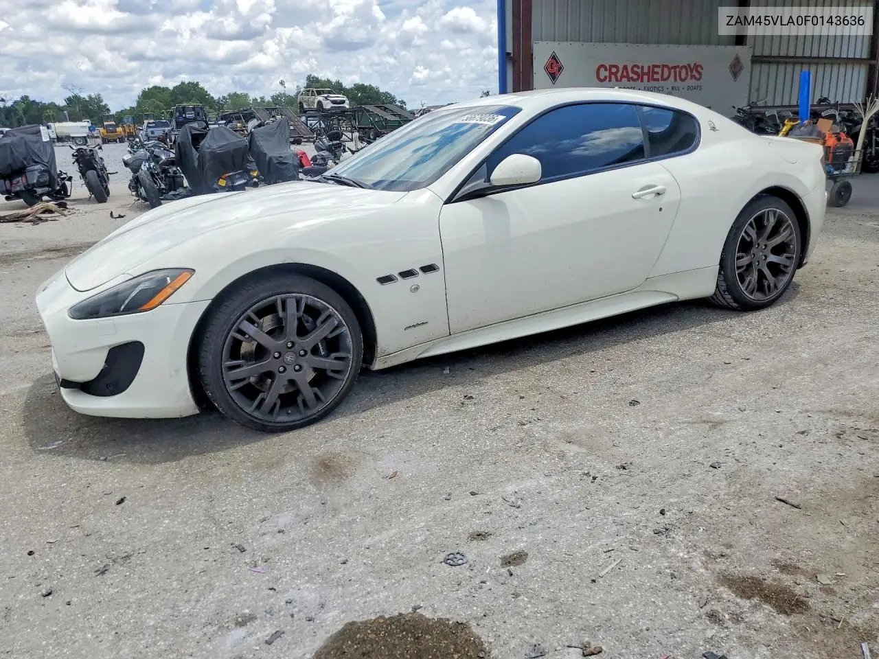 2015 Maserati Granturismo S VIN: ZAM45VLA0F0143636 Lot: 56679036