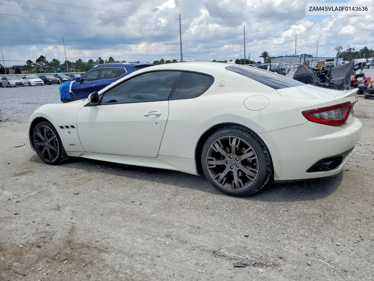 2015 Maserati Granturismo S VIN: ZAM45VLA0F0143636 Lot: 56679036