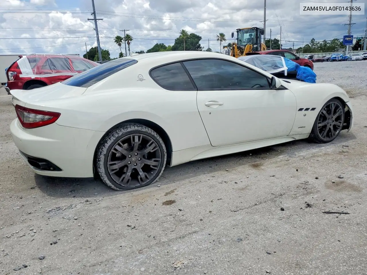 2015 Maserati Granturismo S VIN: ZAM45VLA0F0143636 Lot: 56679036