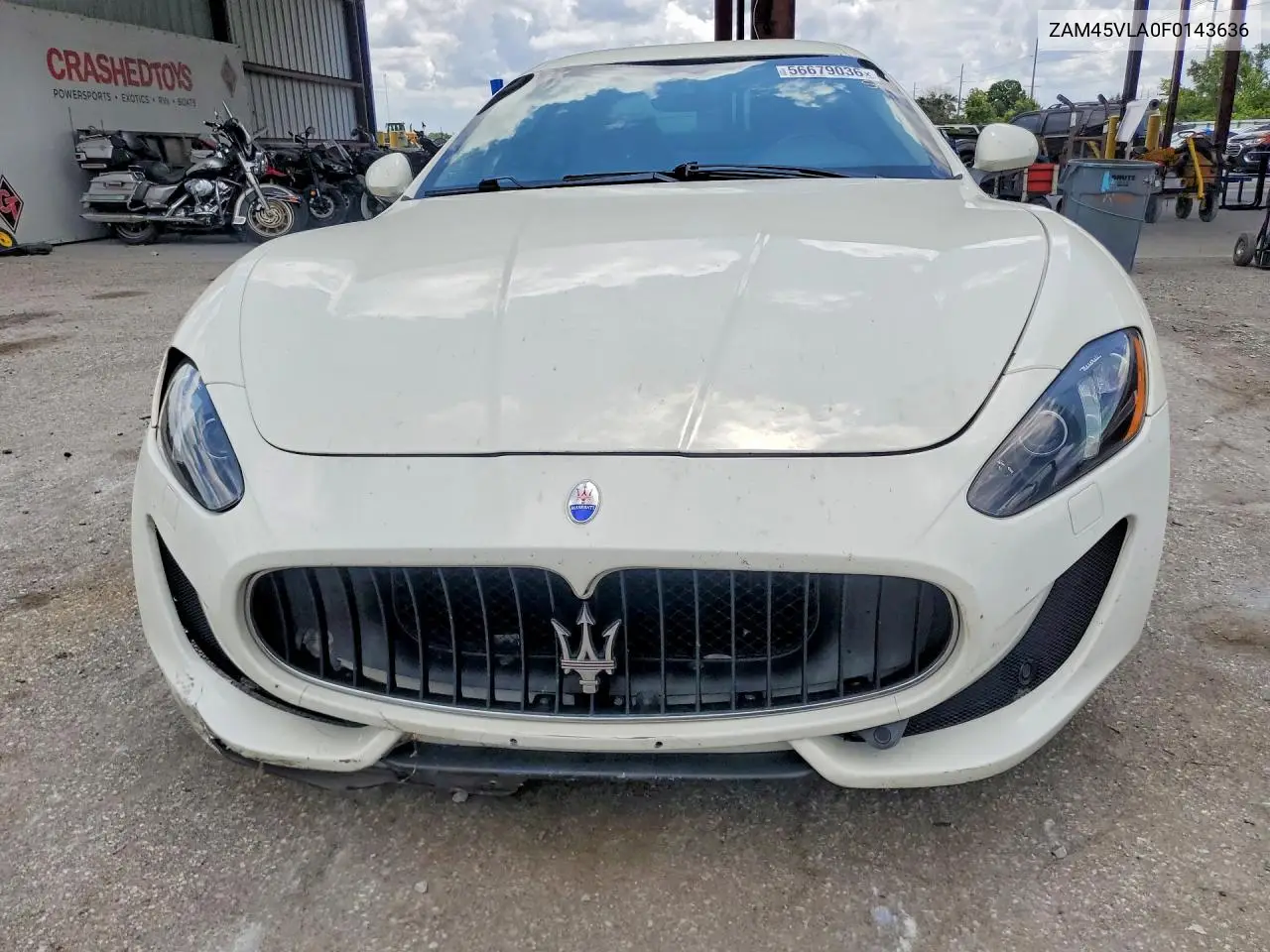 2015 Maserati Granturismo S VIN: ZAM45VLA0F0143636 Lot: 56679036