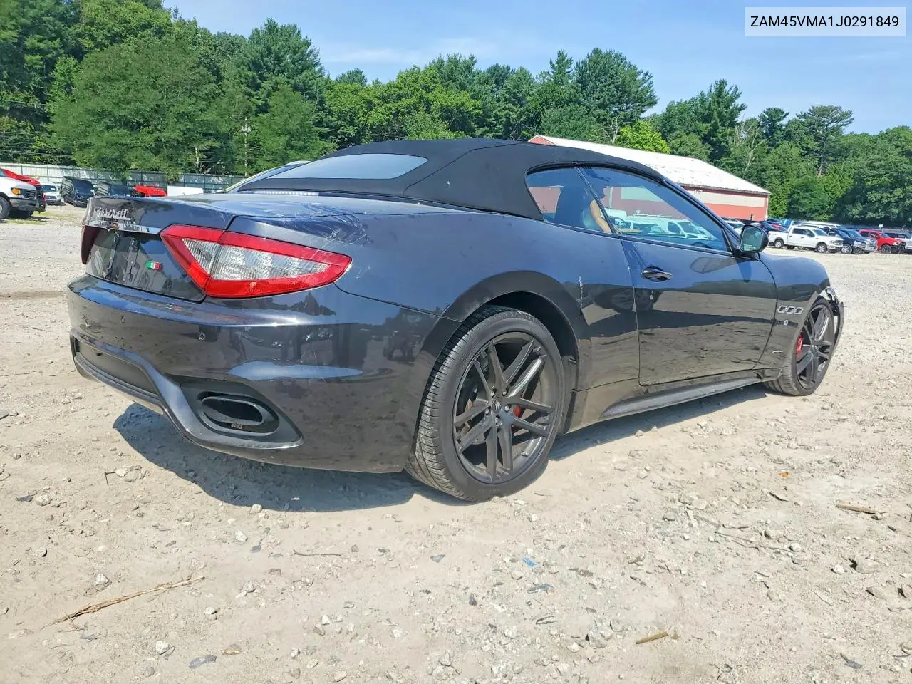 2018 Maserati Granturismo S VIN: ZAM45VMA1J0291849 Lot: 55847986