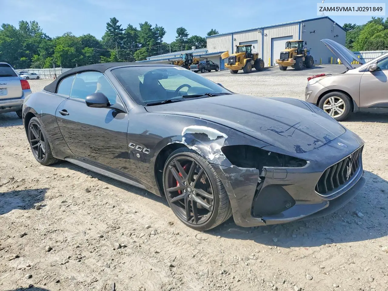 2018 Maserati Granturismo S VIN: ZAM45VMA1J0291849 Lot: 55847986