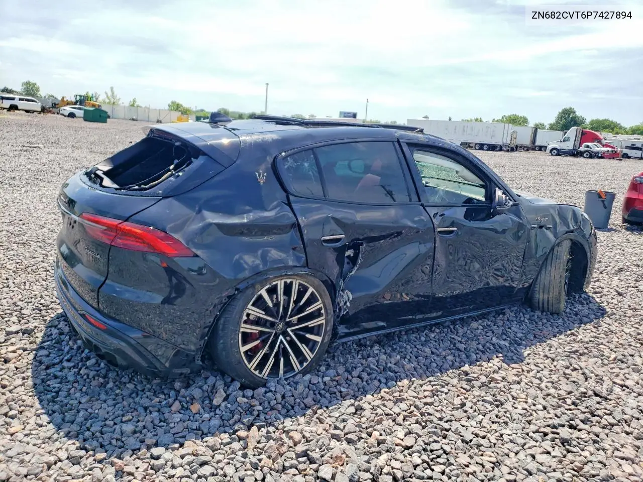 2023 Maserati Grecale Trofeo VIN: ZN682CVT6P7427894 Lot: 55821256