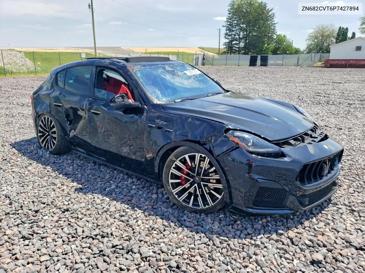 2023 Maserati Grecale Trofeo VIN: ZN682CVT6P7427894 Lot: 55821256