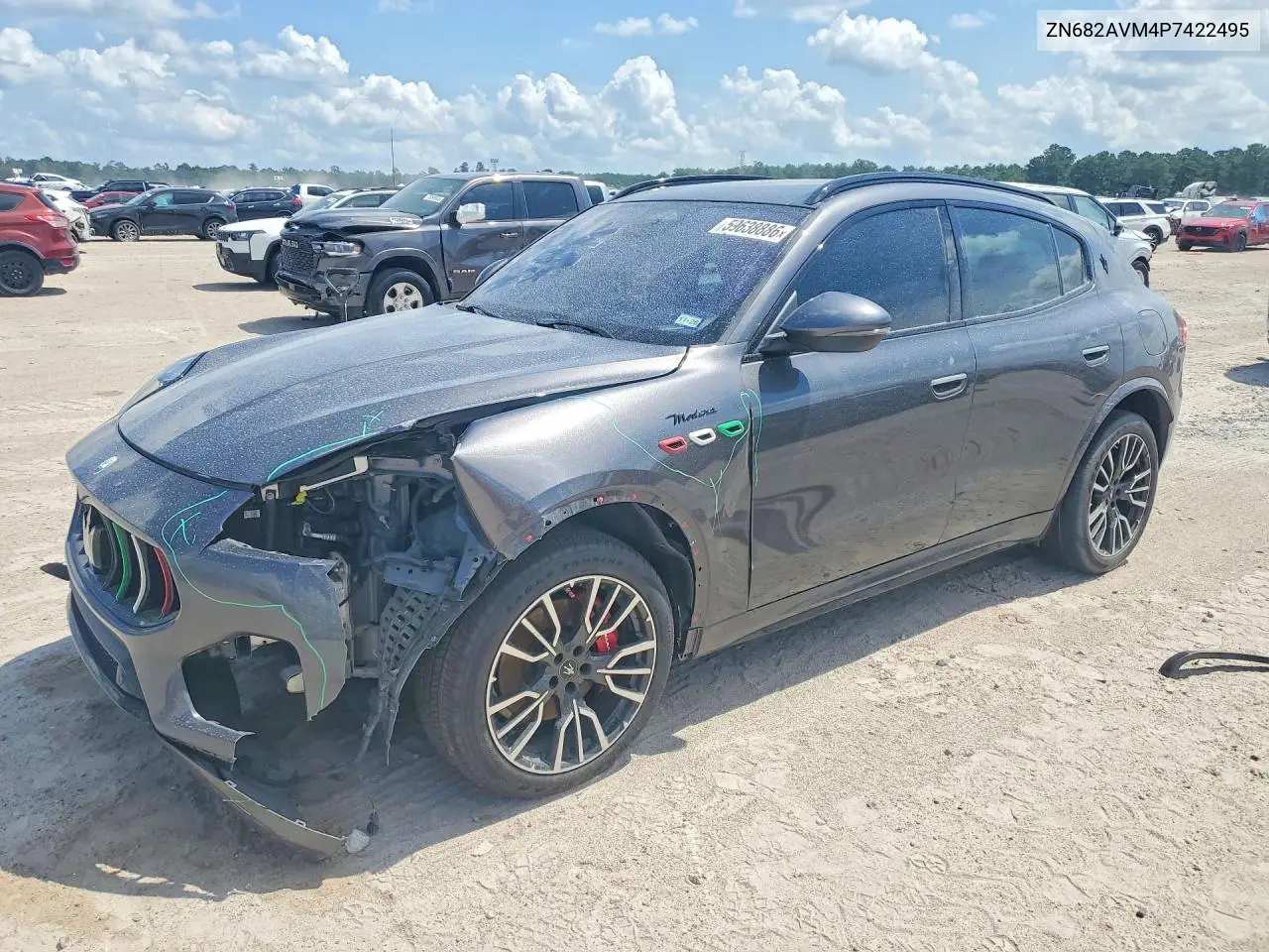 2023 Maserati Grecale Modena VIN: ZN682AVM4P7422495 Lot: 59638886