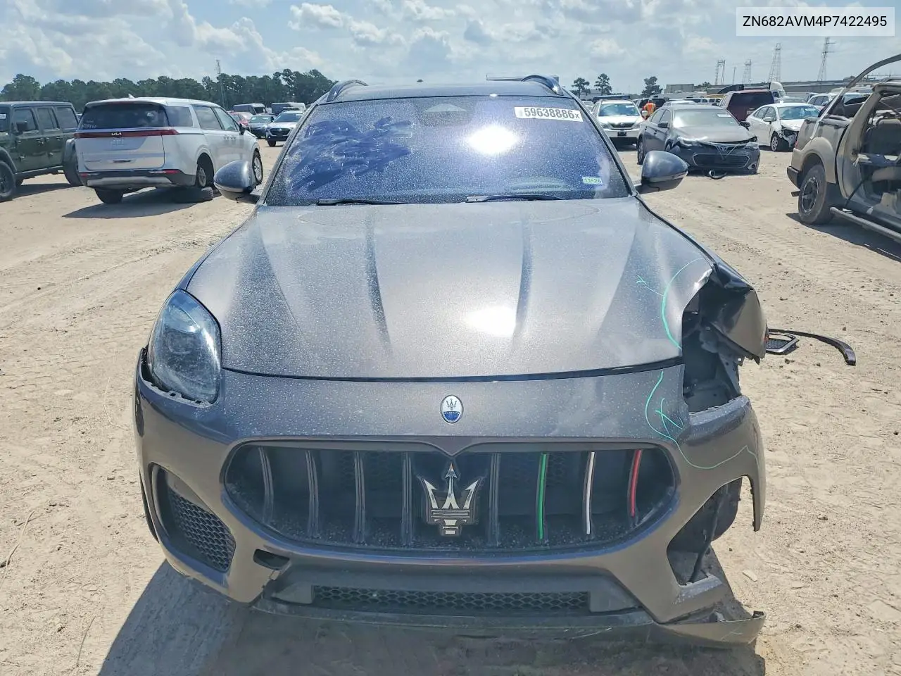 2023 Maserati Grecale Modena VIN: ZN682AVM4P7422495 Lot: 59638886
