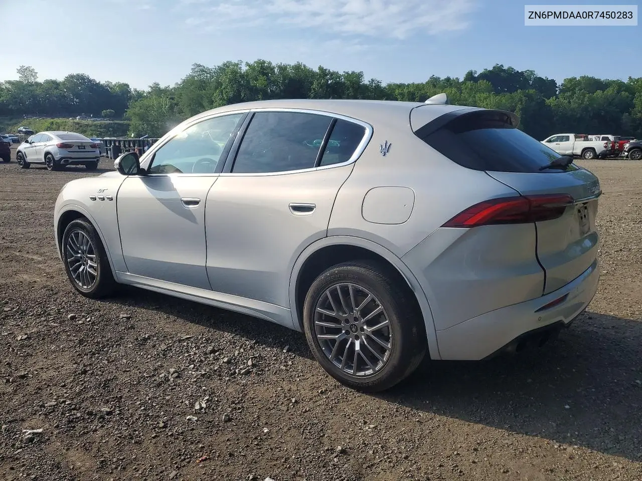 2024 Maserati Grecale Gt VIN: ZN6PMDAA0R7450283 Lot: 56680846
