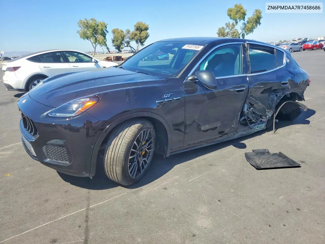 2024 Maserati Grecale Gt VIN: ZN6PMDAA7R7458686 Lot: 59402566