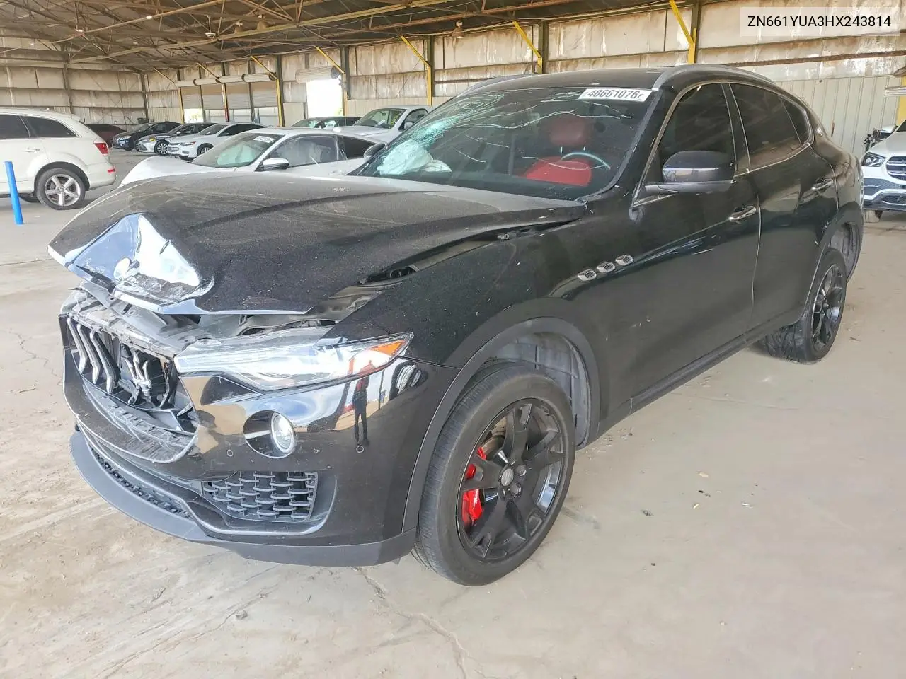 2017 Maserati Levante S VIN: ZN661YUA3HX243814 Lot: 48661076
