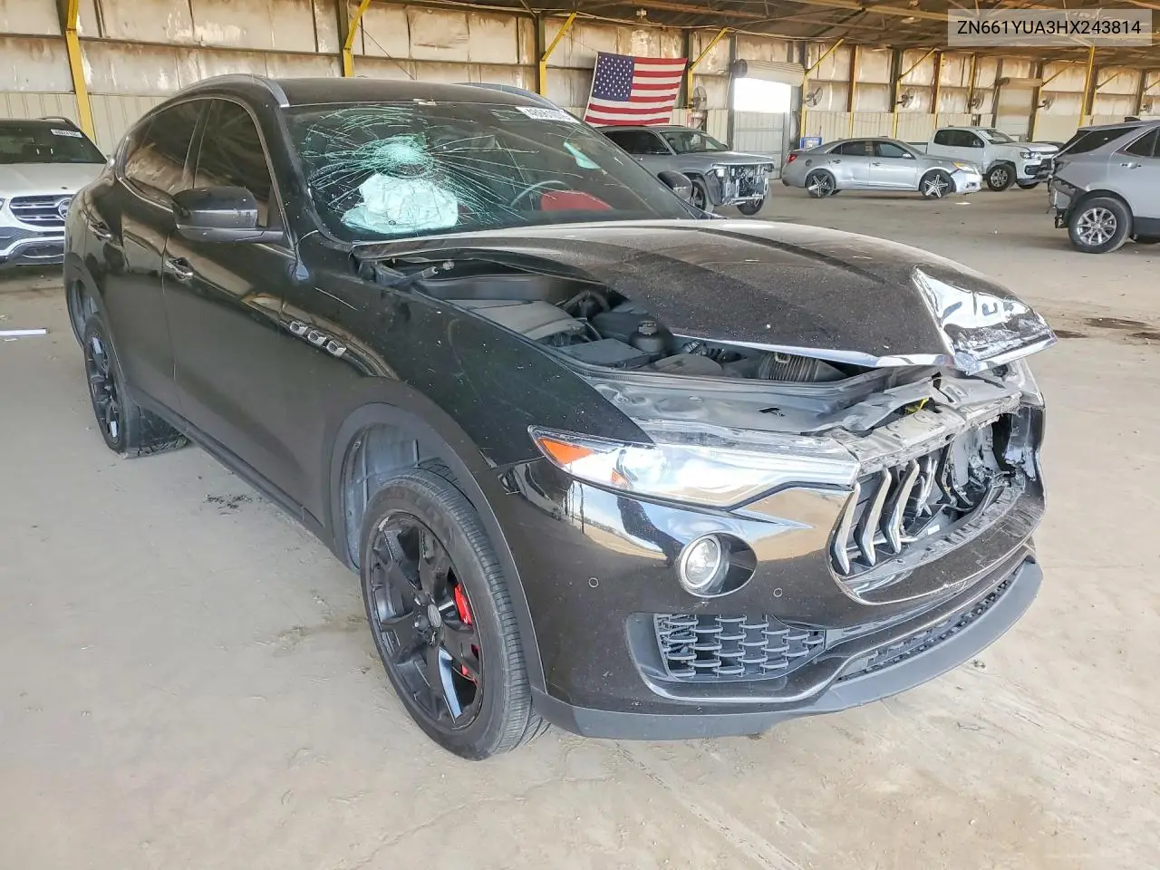 2017 Maserati Levante S VIN: ZN661YUA3HX243814 Lot: 48661076