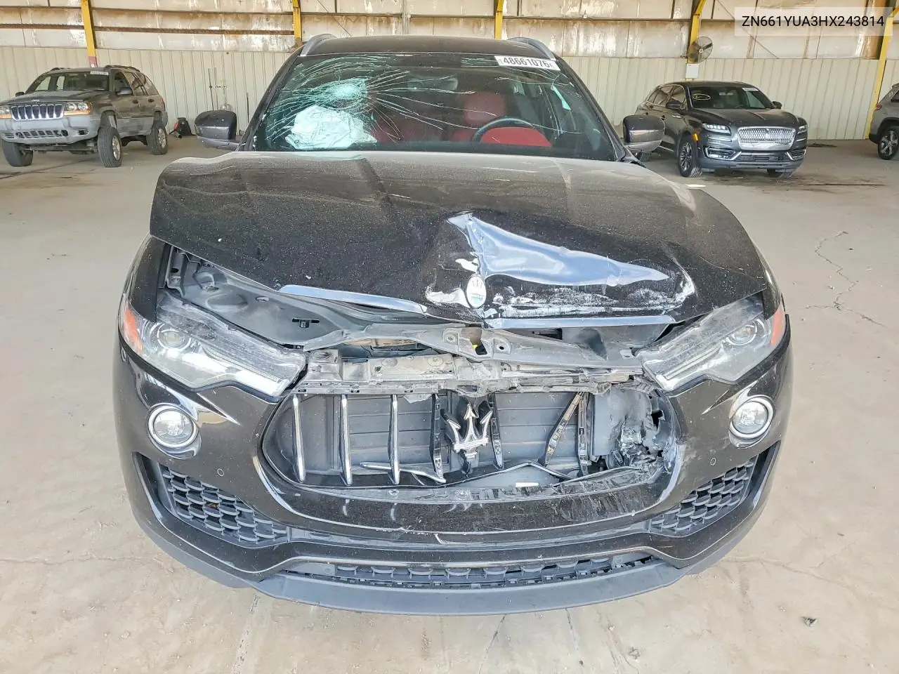 2017 Maserati Levante S VIN: ZN661YUA3HX243814 Lot: 48661076