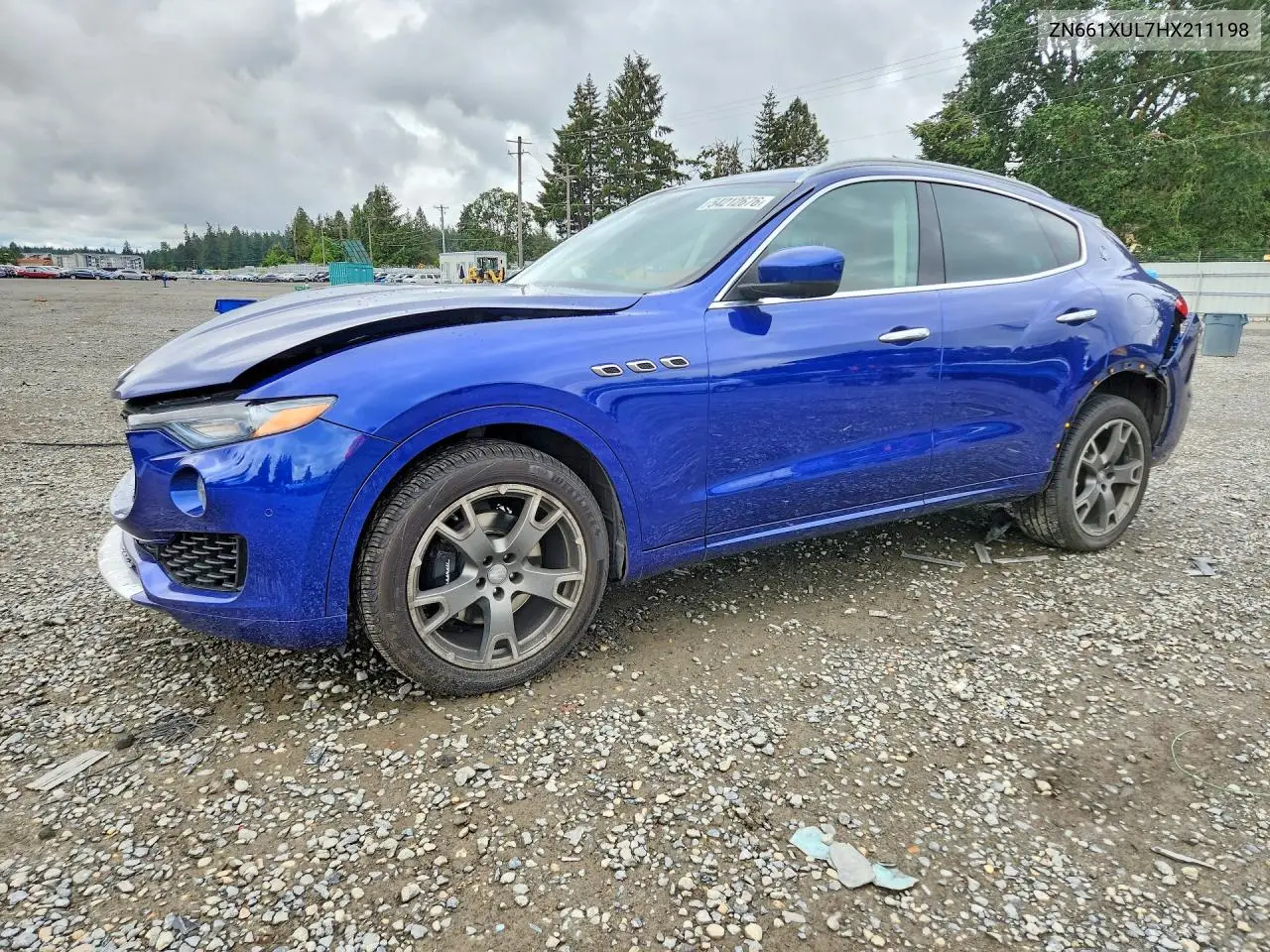 2017 Maserati Levante Luxury VIN: ZN661XUL7HX211198 Lot: 54212676