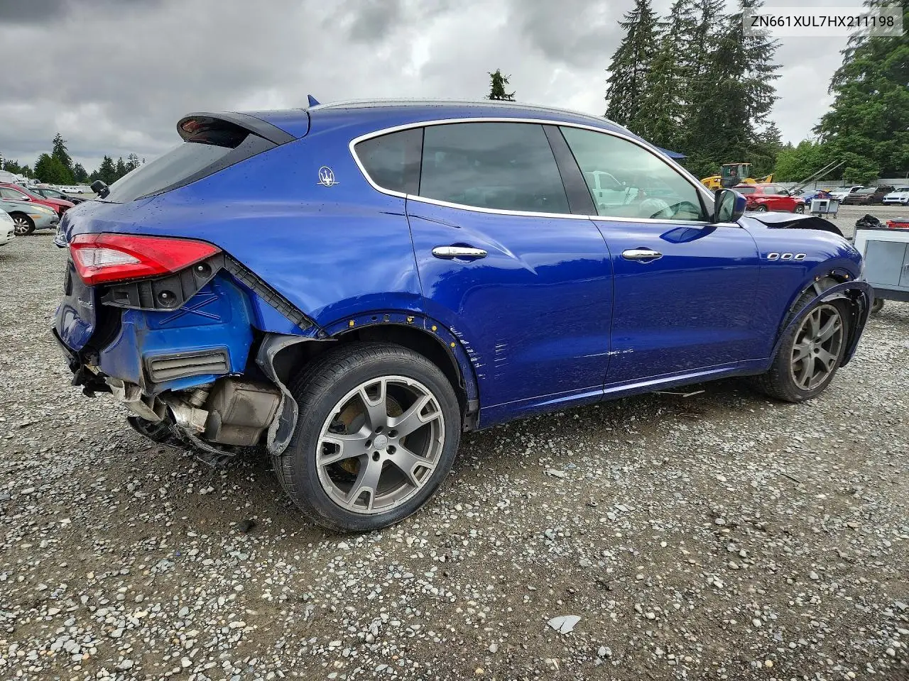 2017 Maserati Levante Luxury VIN: ZN661XUL7HX211198 Lot: 54212676