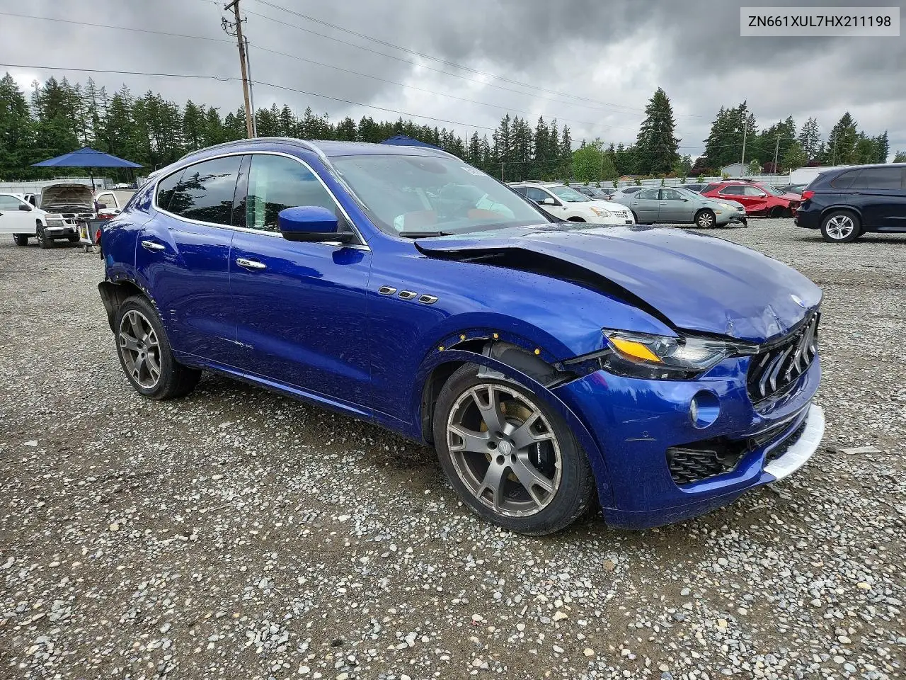 2017 Maserati Levante Luxury VIN: ZN661XUL7HX211198 Lot: 54212676