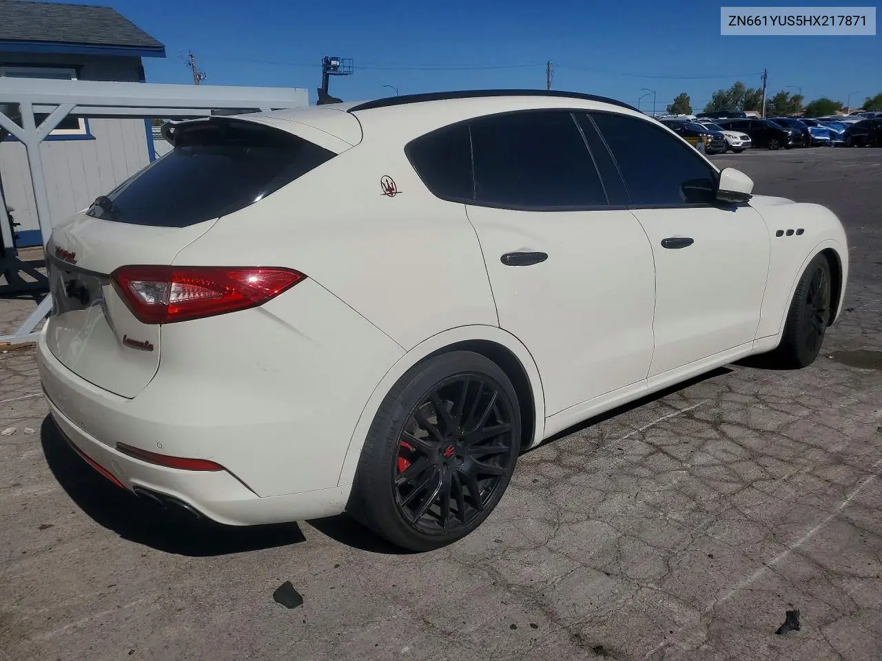 2017 Maserati Levante VIN: ZN661YUS5HX217871 Lot: 55953046