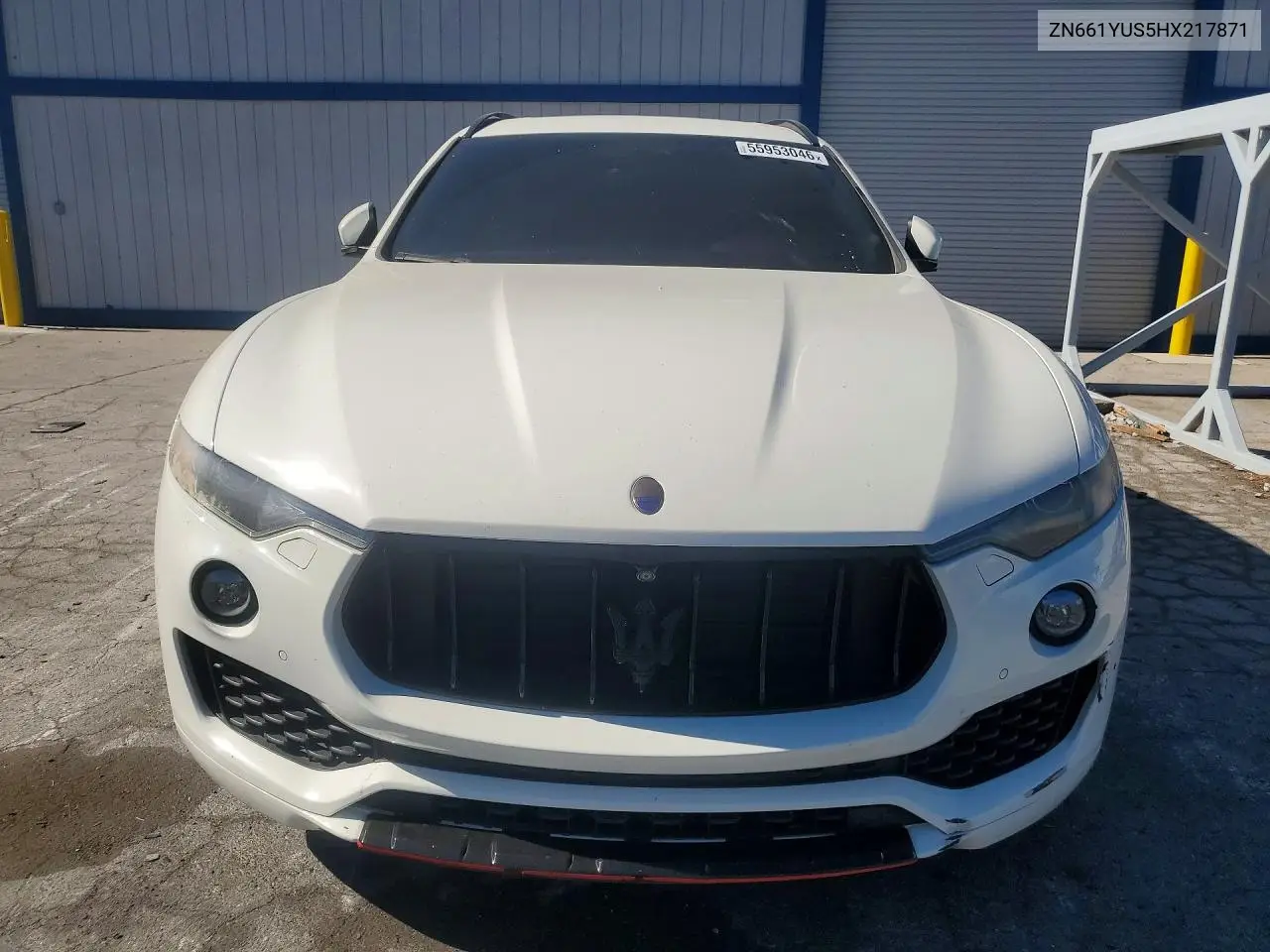 2017 Maserati Levante VIN: ZN661YUS5HX217871 Lot: 55953046