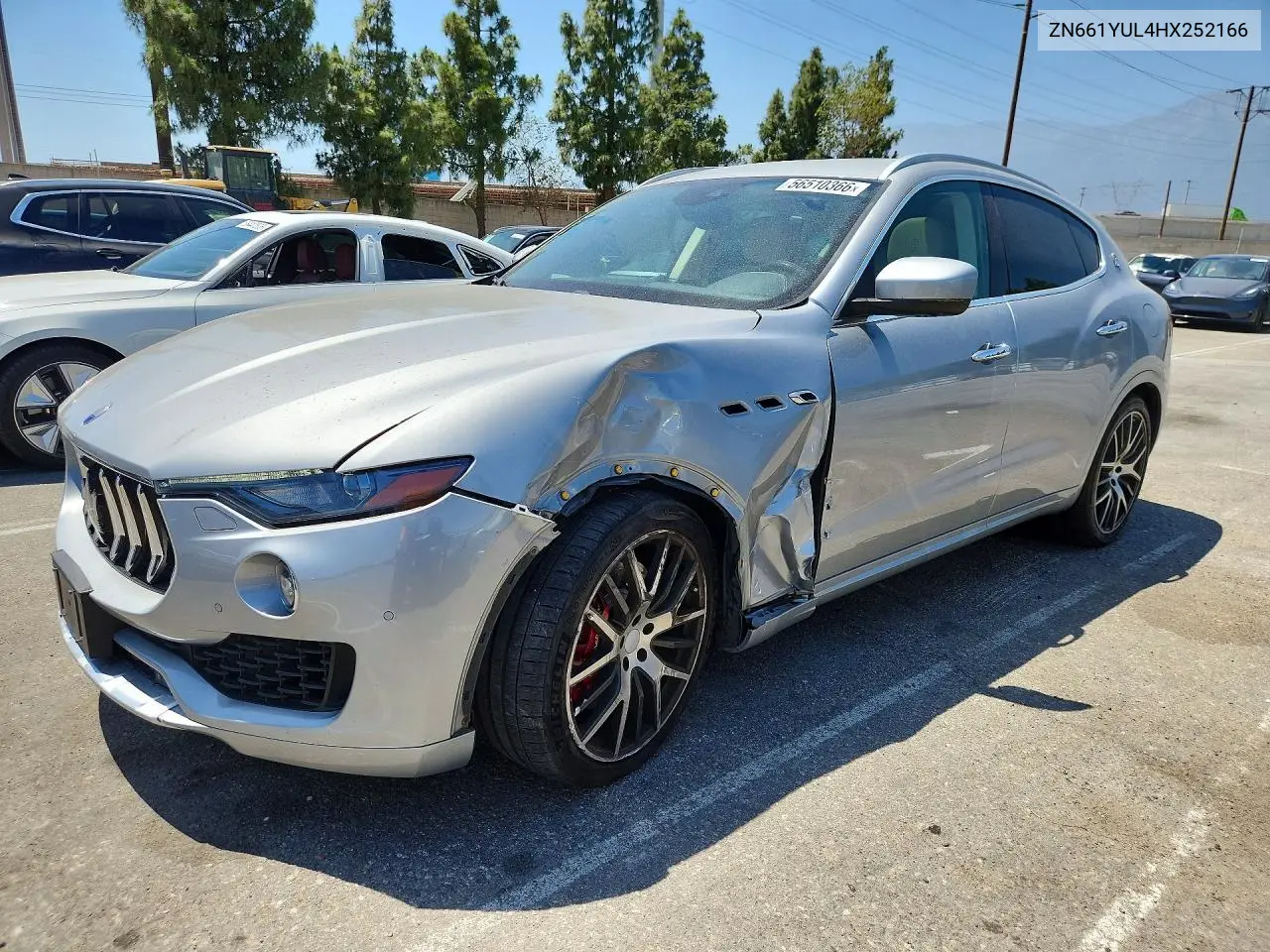 2017 Maserati Levante S Luxury VIN: ZN661YUL4HX252166 Lot: 56510366