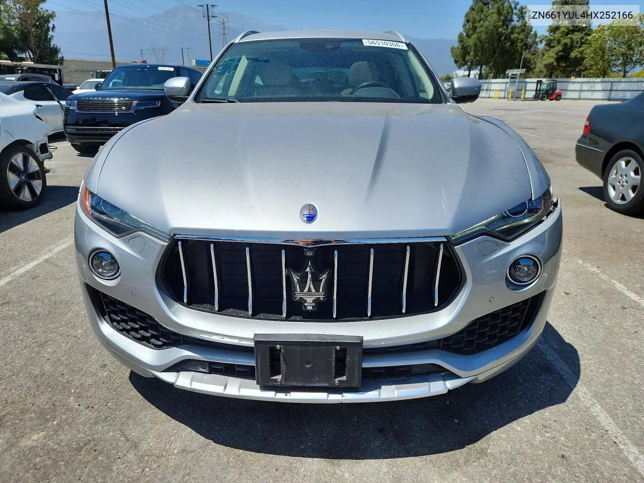 2017 Maserati Levante S Luxury VIN: ZN661YUL4HX252166 Lot: 56510366