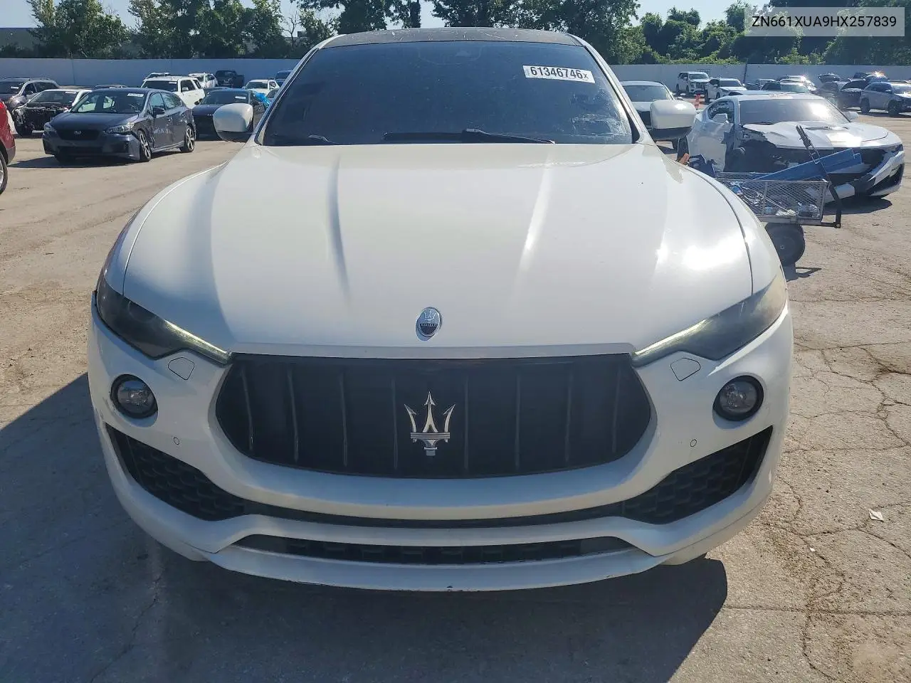 2017 Maserati Levante VIN: ZN661XUA9HX257839 Lot: 61346746