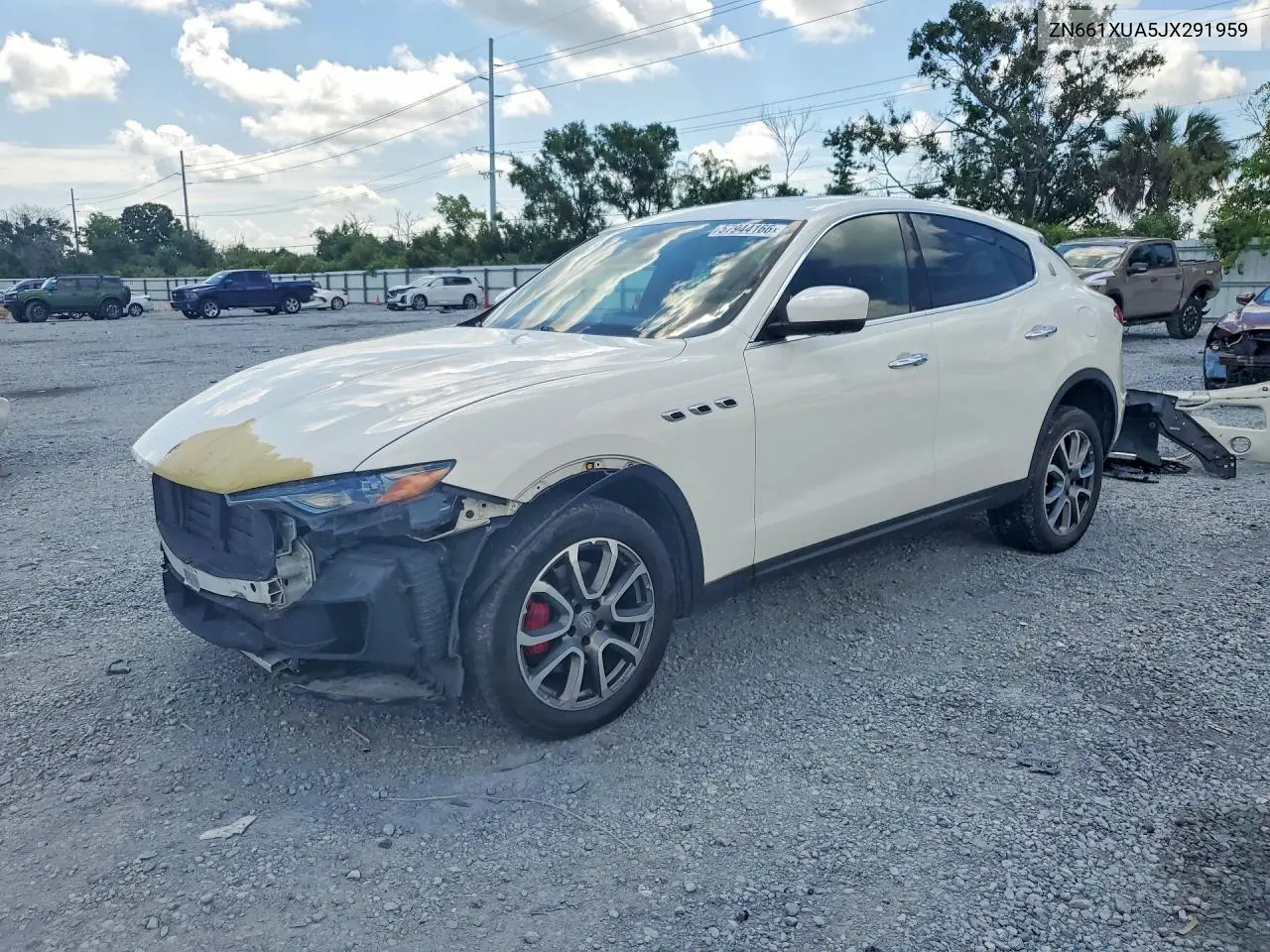 2018 Maserati Levante VIN: ZN661XUA5JX291959 Lot: 57944166