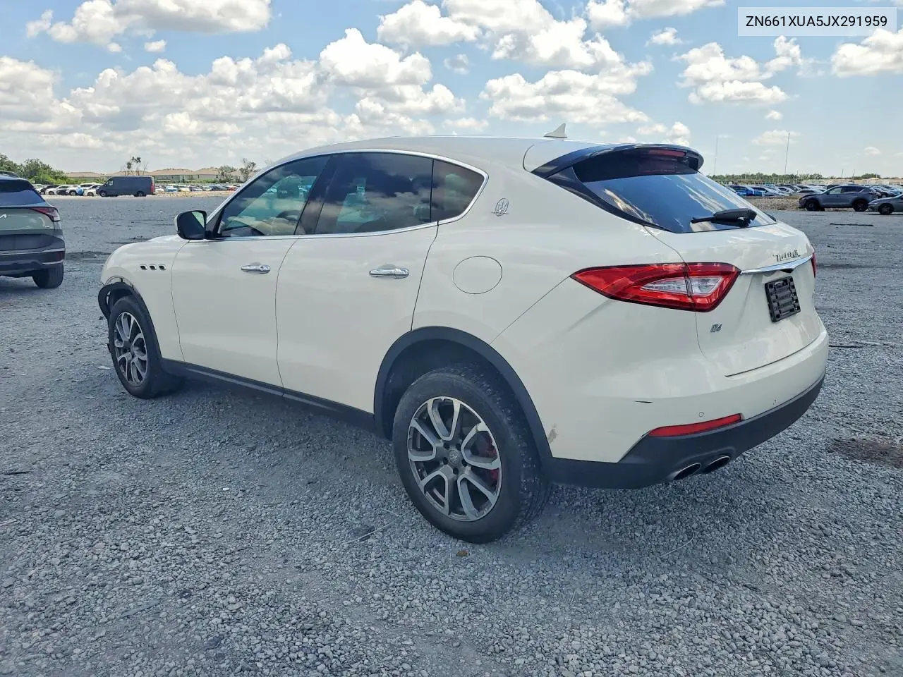 2018 Maserati Levante VIN: ZN661XUA5JX291959 Lot: 57944166