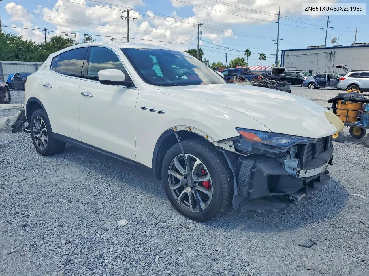2018 Maserati Levante VIN: ZN661XUA5JX291959 Lot: 57944166