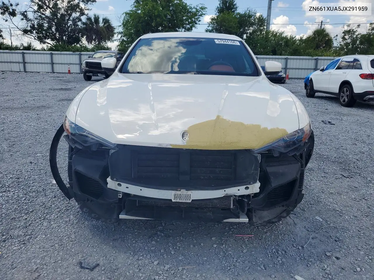 2018 Maserati Levante VIN: ZN661XUA5JX291959 Lot: 57944166