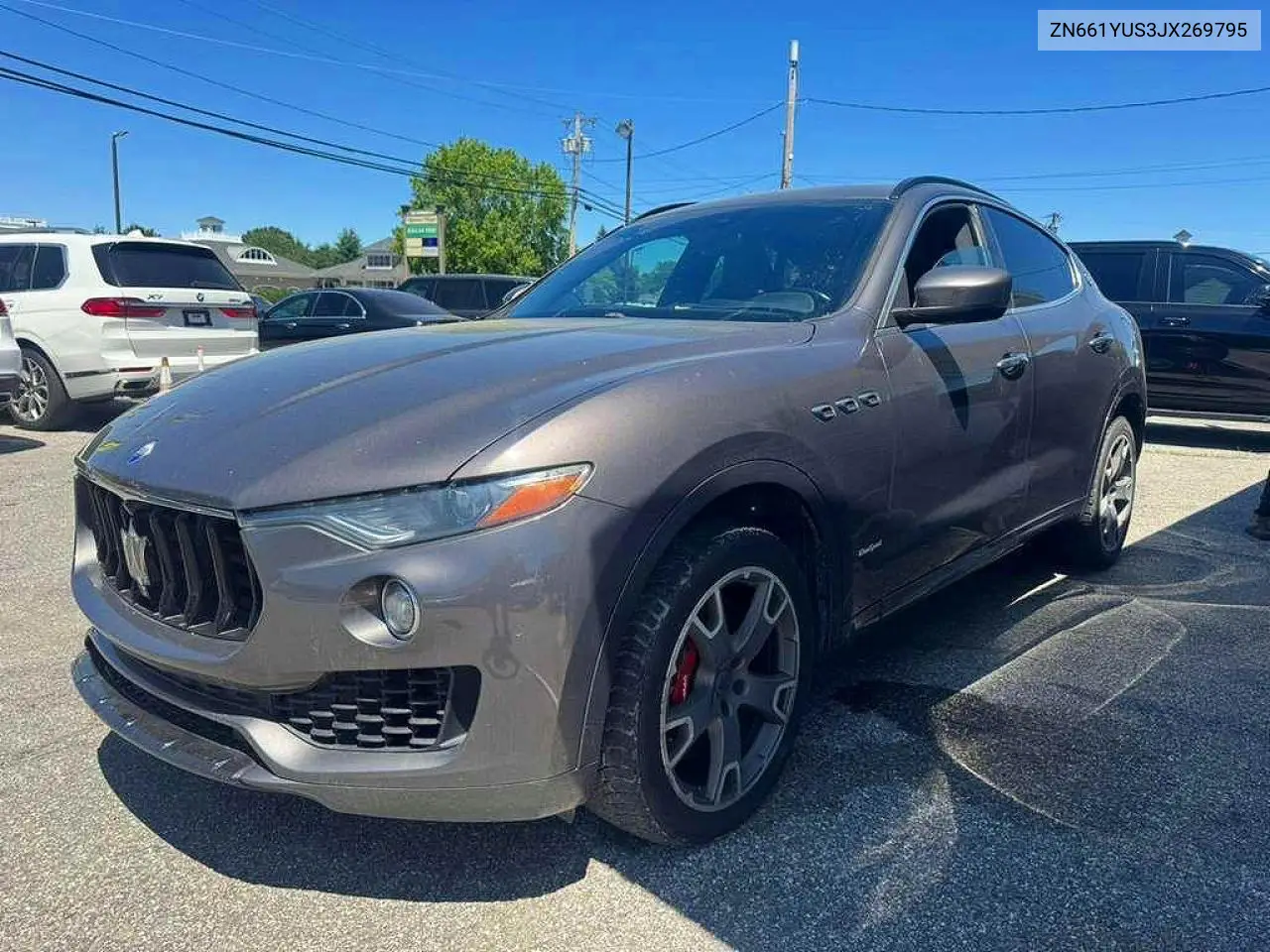 2018 Maserati Levante S Sport VIN: ZN661YUS3JX269795 Lot: 62120786
