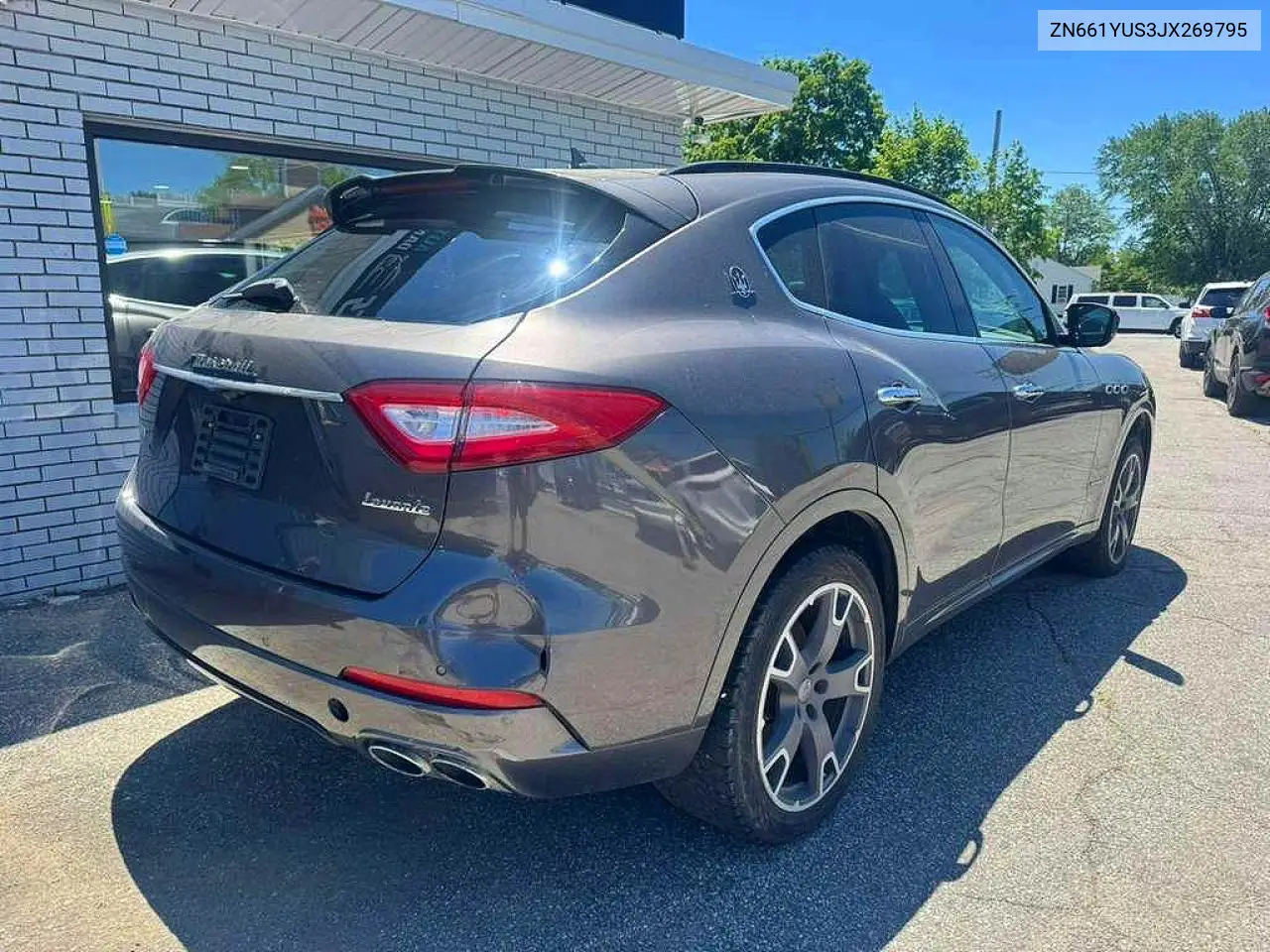 2018 Maserati Levante S Sport VIN: ZN661YUS3JX269795 Lot: 62120786