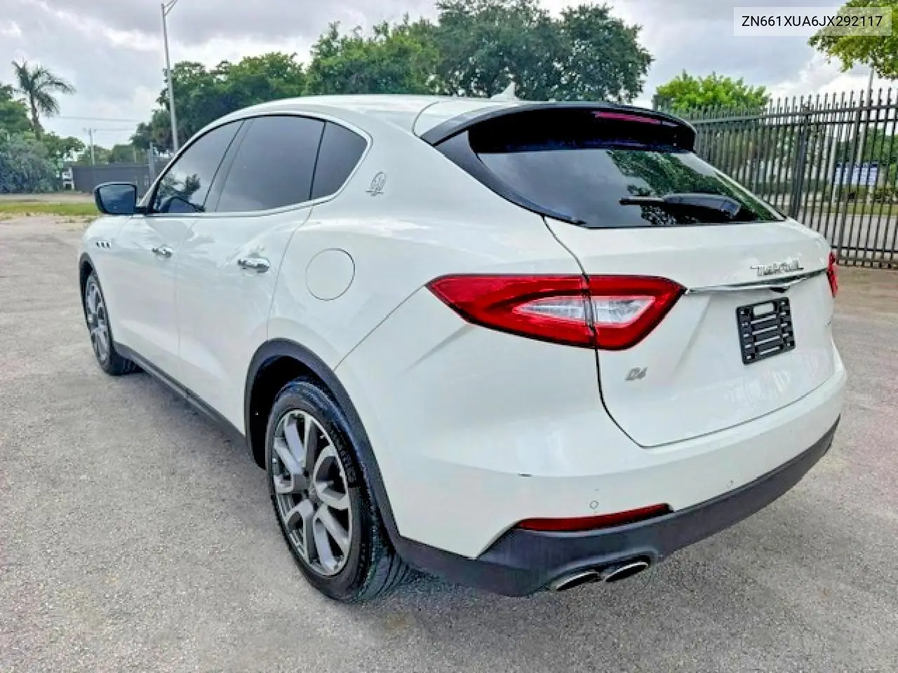 2018 Maserati Levante VIN: ZN661XUA6JX292117 Lot: 85768855