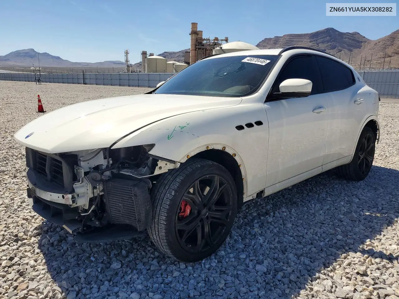 2019 Maserati Levante S VIN: ZN661YUA5KX308282 Lot: 46870446