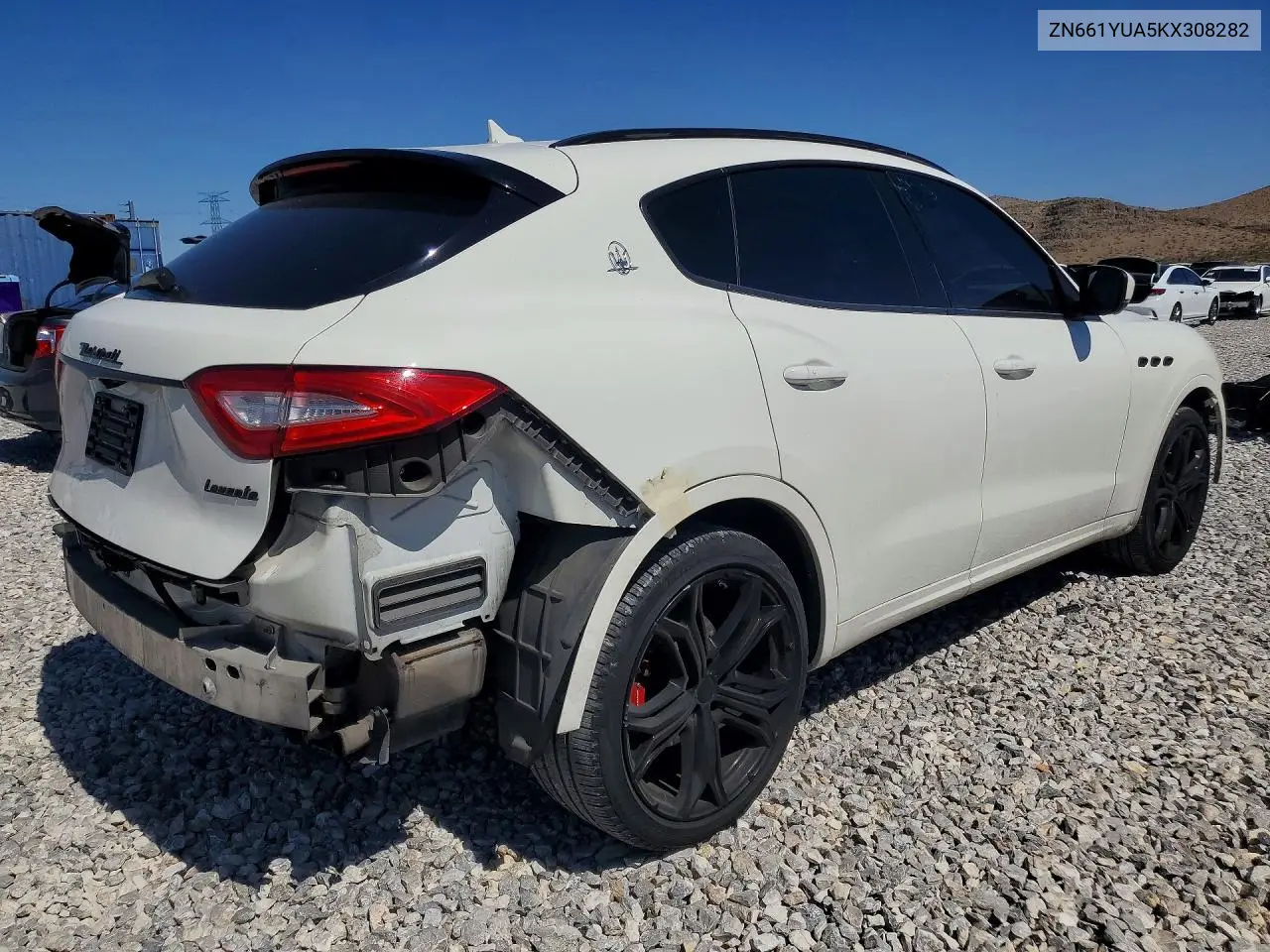 2019 Maserati Levante S VIN: ZN661YUA5KX308282 Lot: 46870446
