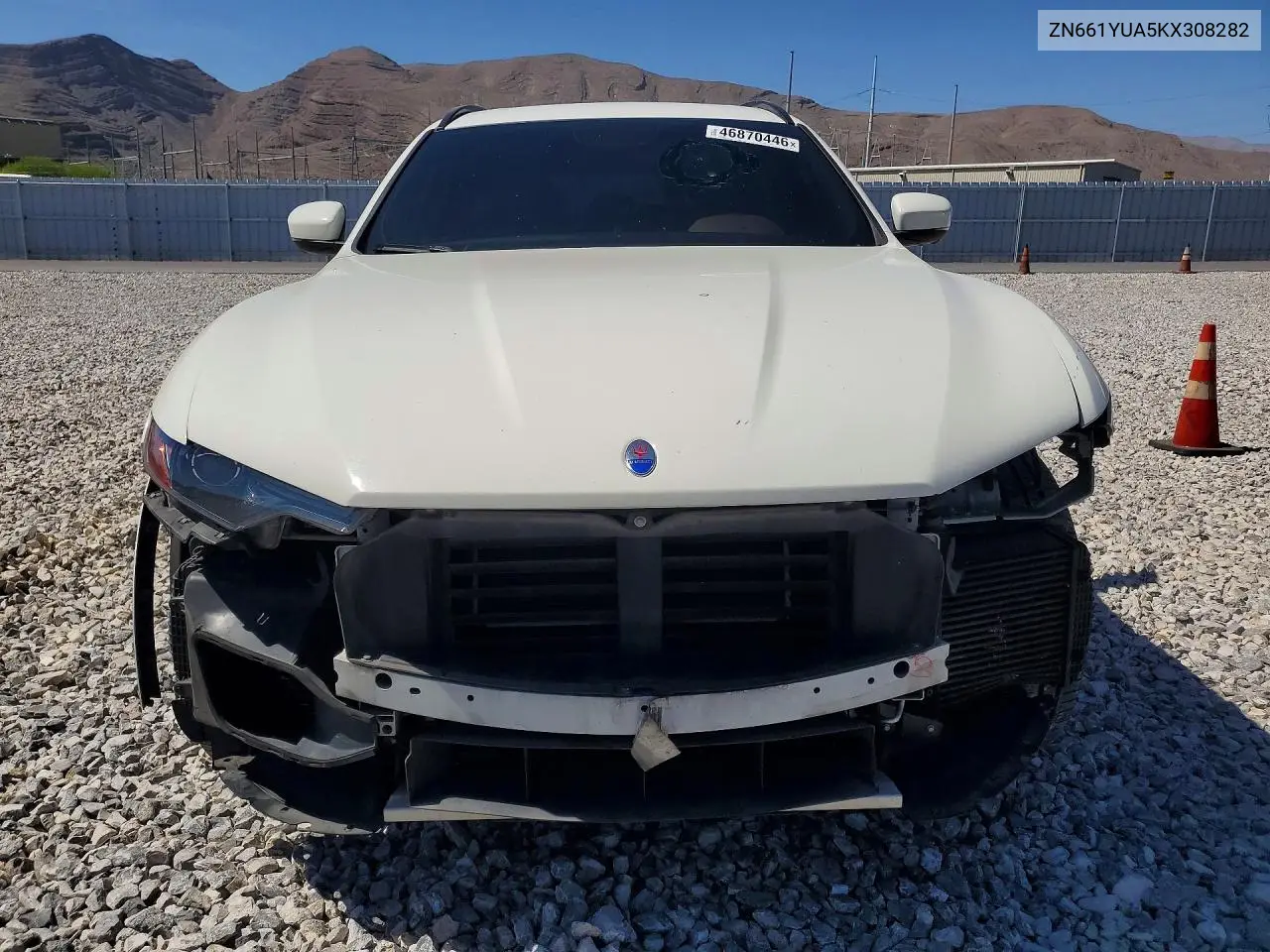 2019 Maserati Levante S VIN: ZN661YUA5KX308282 Lot: 46870446