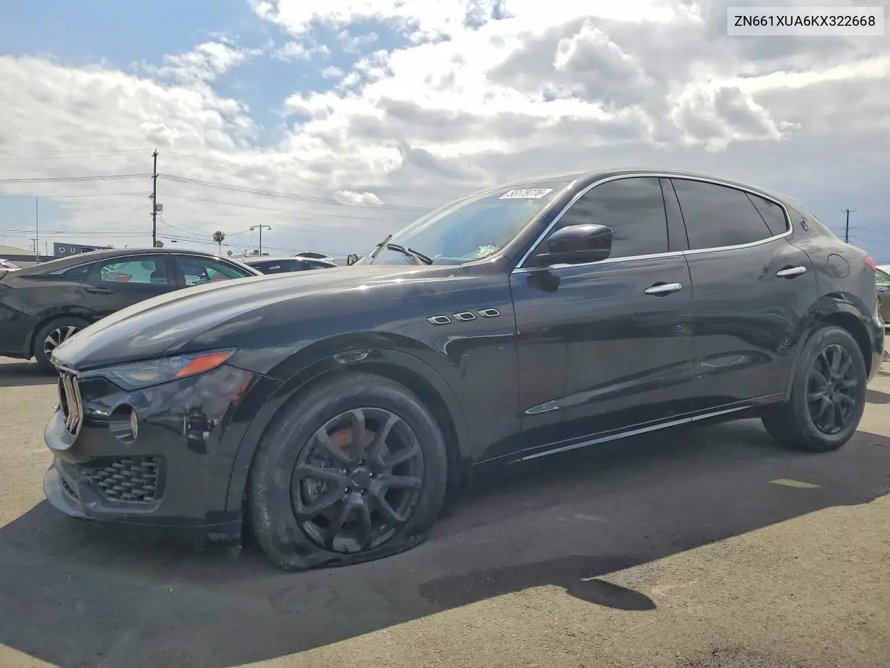 2019 Maserati Levante VIN: ZN661XUA6KX322668 Lot: 55179776