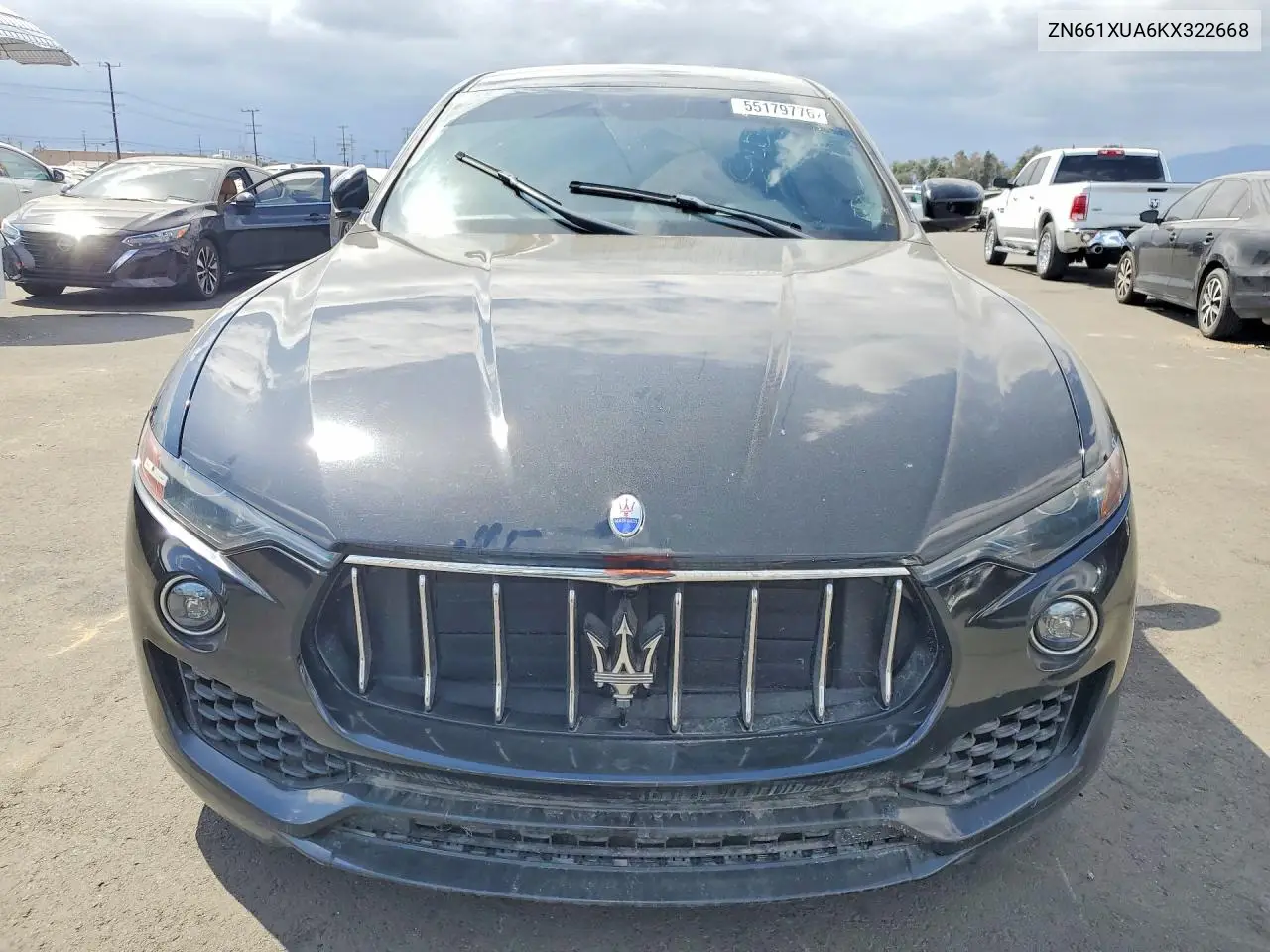 2019 Maserati Levante VIN: ZN661XUA6KX322668 Lot: 55179776