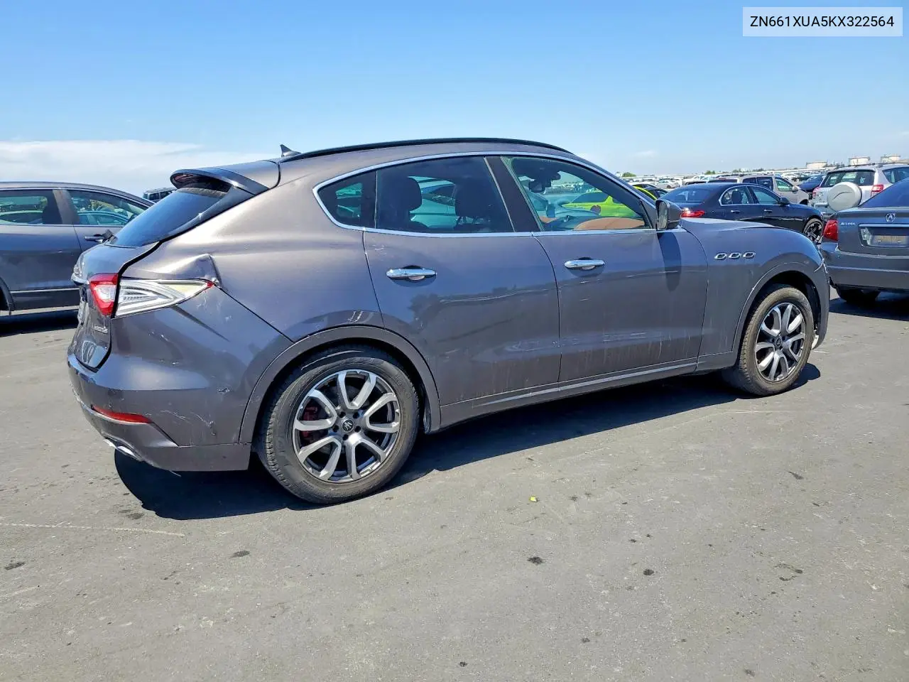2019 Maserati Levante VIN: ZN661XUA5KX322564 Lot: 56481856