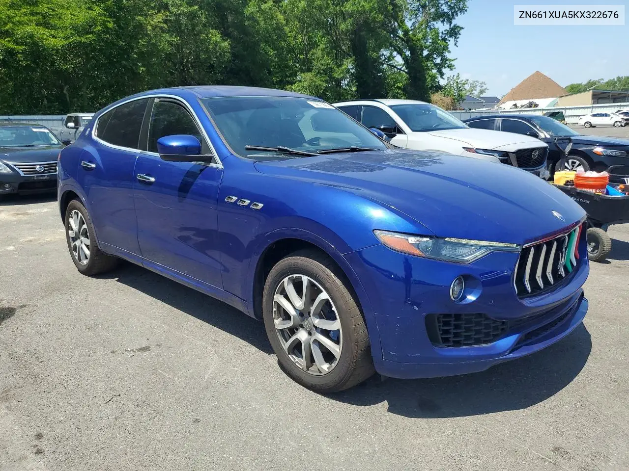 2019 Maserati Levante VIN: ZN661XUA5KX322676 Lot: 59675886