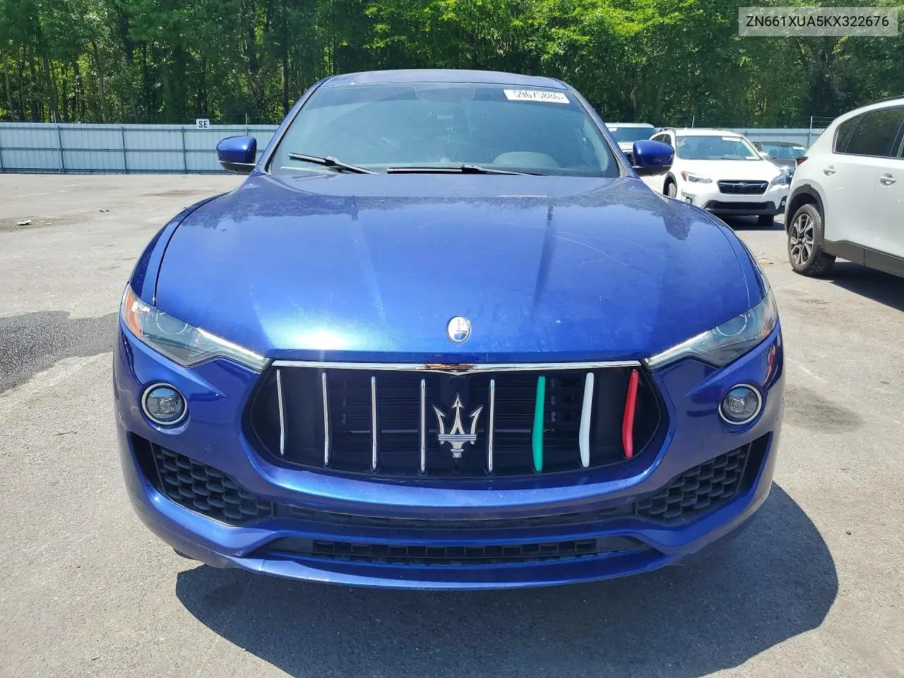 2019 Maserati Levante VIN: ZN661XUA5KX322676 Lot: 59675886