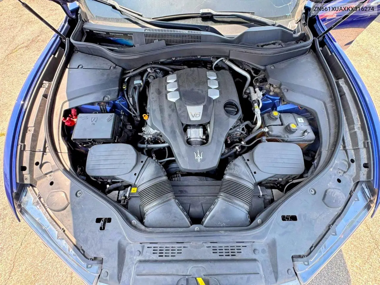 2019 Maserati Levante VIN: ZN661XUAXKX316274 Lot: 60152046