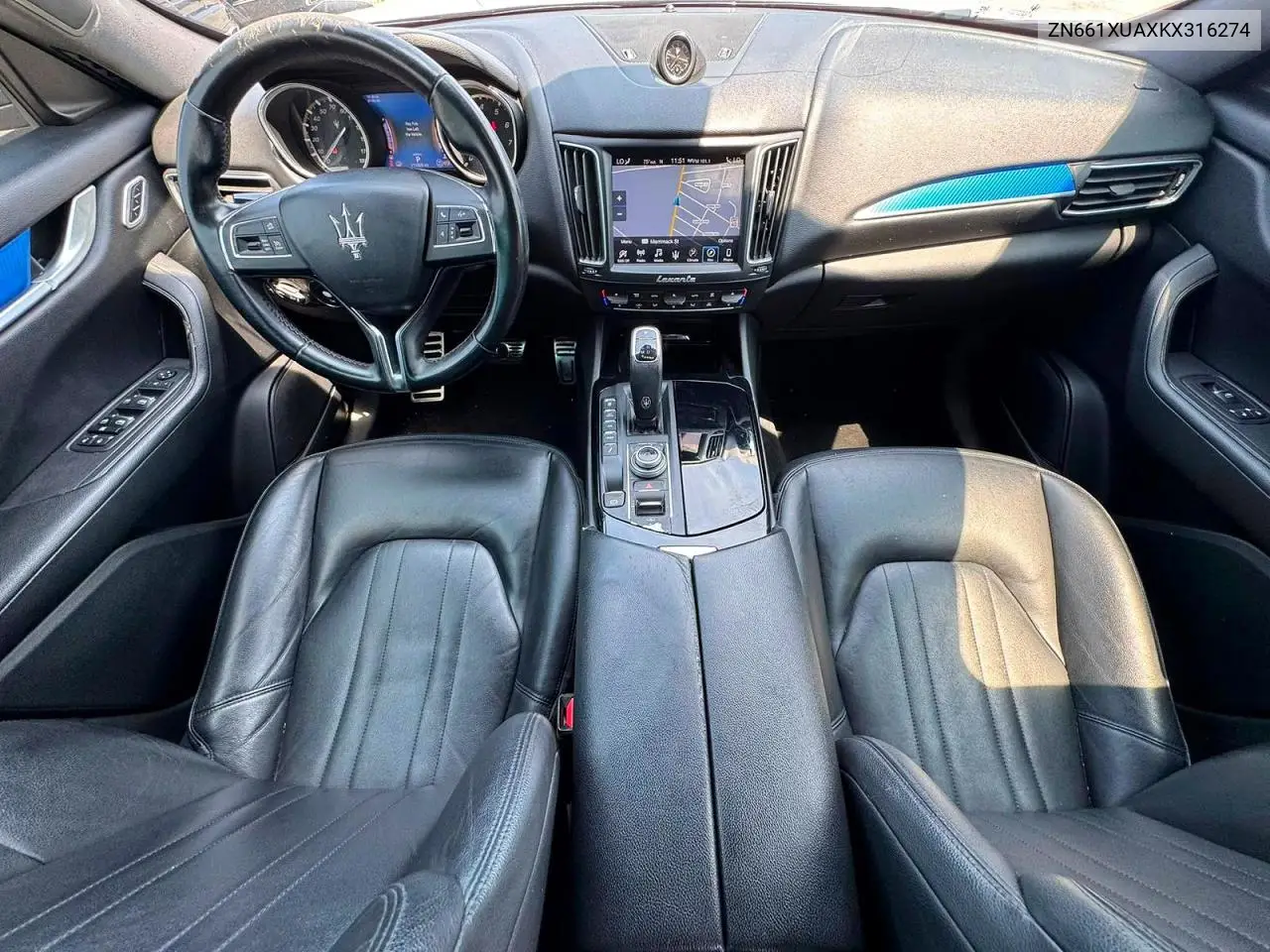 2019 Maserati Levante VIN: ZN661XUAXKX316274 Lot: 60152046