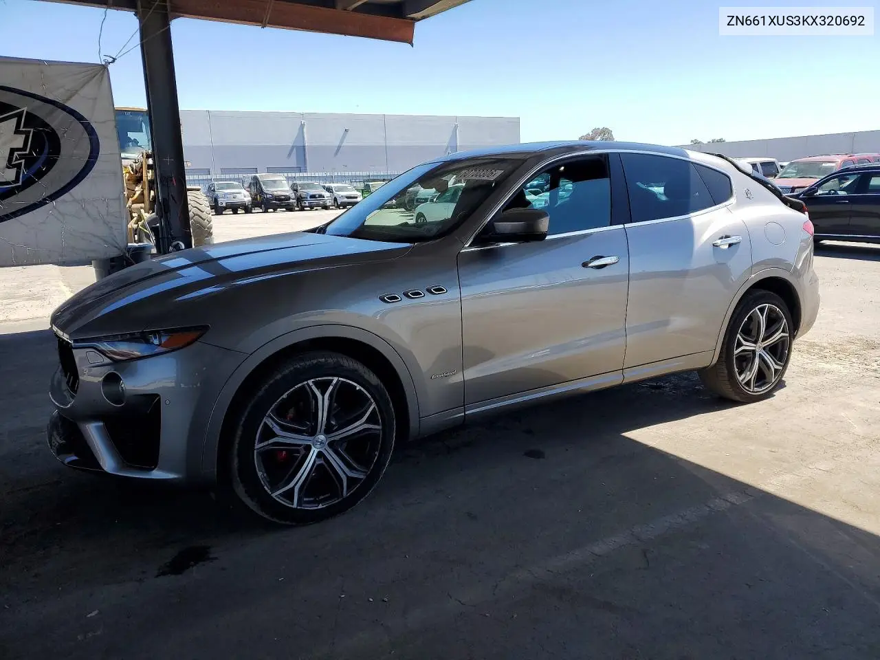 2019 Maserati Levante Sport VIN: ZN661XUS3KX320692 Lot: 60700306