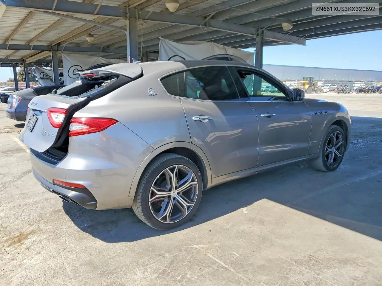 2019 Maserati Levante Sport VIN: ZN661XUS3KX320692 Lot: 60700306