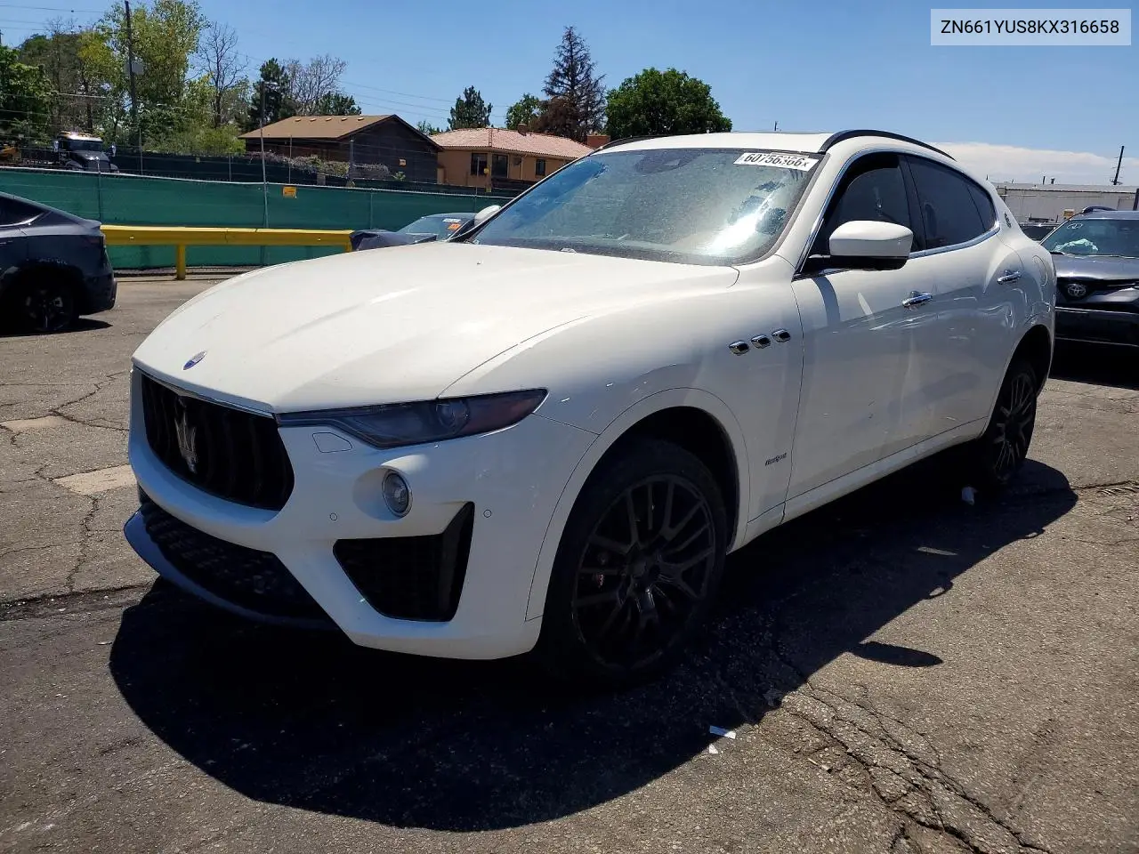 ZN661YUS8KX316658 2019 Maserati Levante S Sport